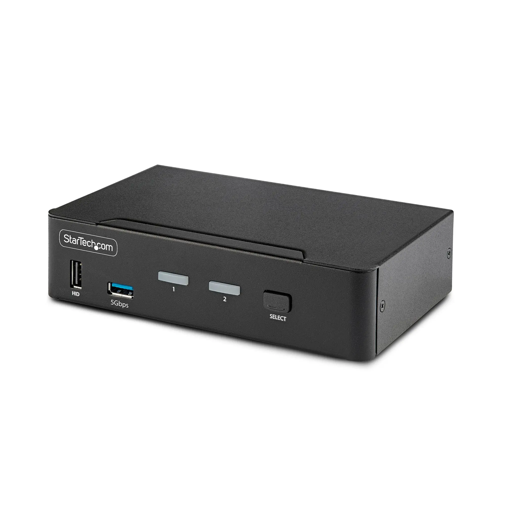 STARTECH 2-PORT DISPLAYPORT KVM SWITCH - 8K 60HZ HOTKEYS TAA COMPLIANT CPNT D86A2-2-PORT-8K-KVM