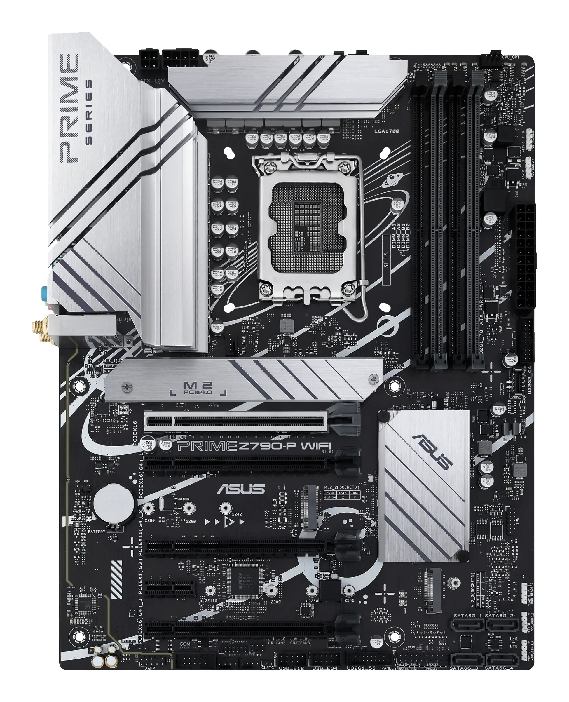 ASUS PRIME Z790-P WIFI LGA 1700 4DDR5 ATX 4xSATA MB 1xHDMI 1xDP 3xM.2 90MB1CJ0-M1EAY0