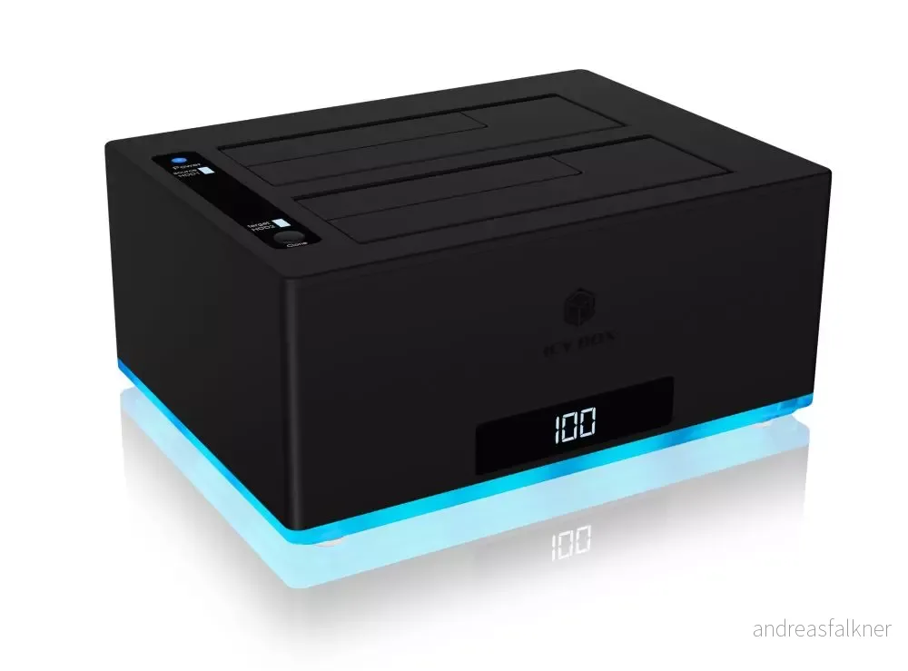 ICY BOX 2 bay Docking & CloneStation for 2.5" & 3.5" IB-127CL-U3