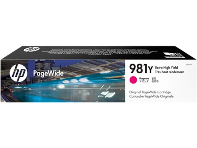 HP INK CARTRIDGE 981Y MAGENTA EXTRA HIGH YIELD SUPL L0R14A