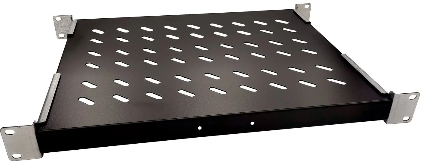 LANVIEW 1U 19" D=600MM FIXED SHELF RAS100BL