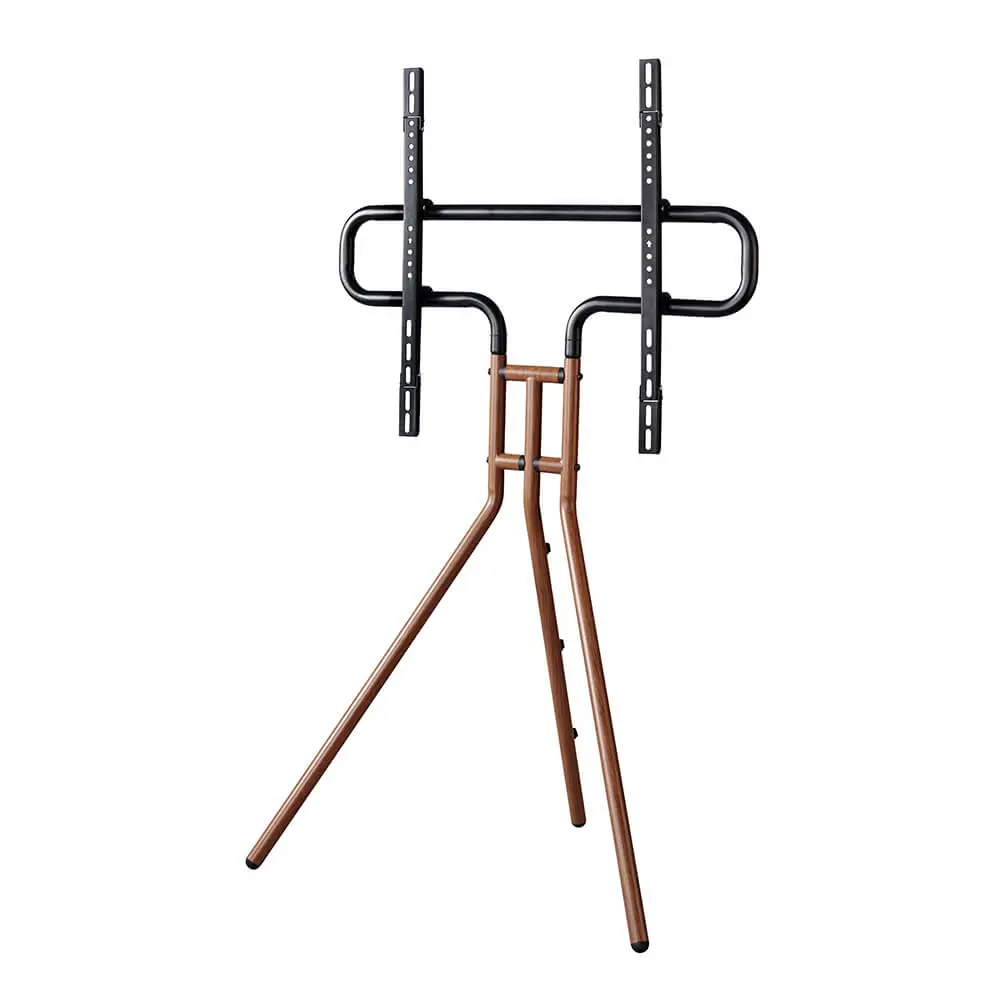 HAMA TV-stand Design up to 75" Walnut Wood look 00220872