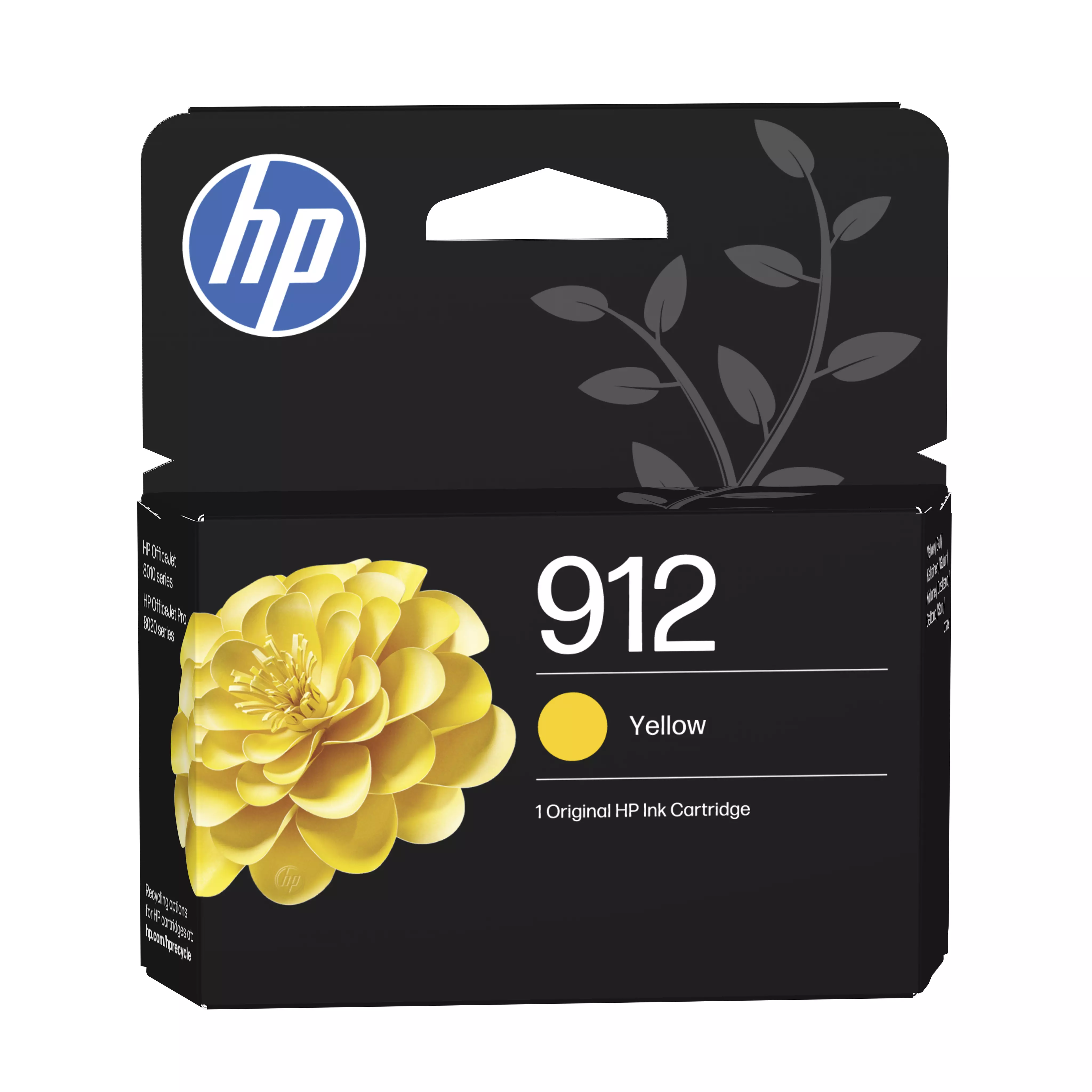 HP 912 CMYK Original Ink Cartridge 4-Pack 6ZC74AE