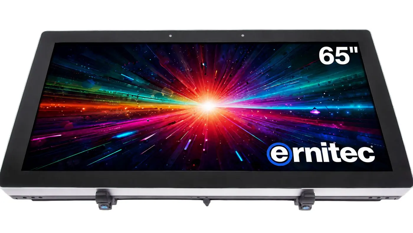 ERNITEC 65" 24/7 4K UHD monitor - 0070-24165-HB3000
