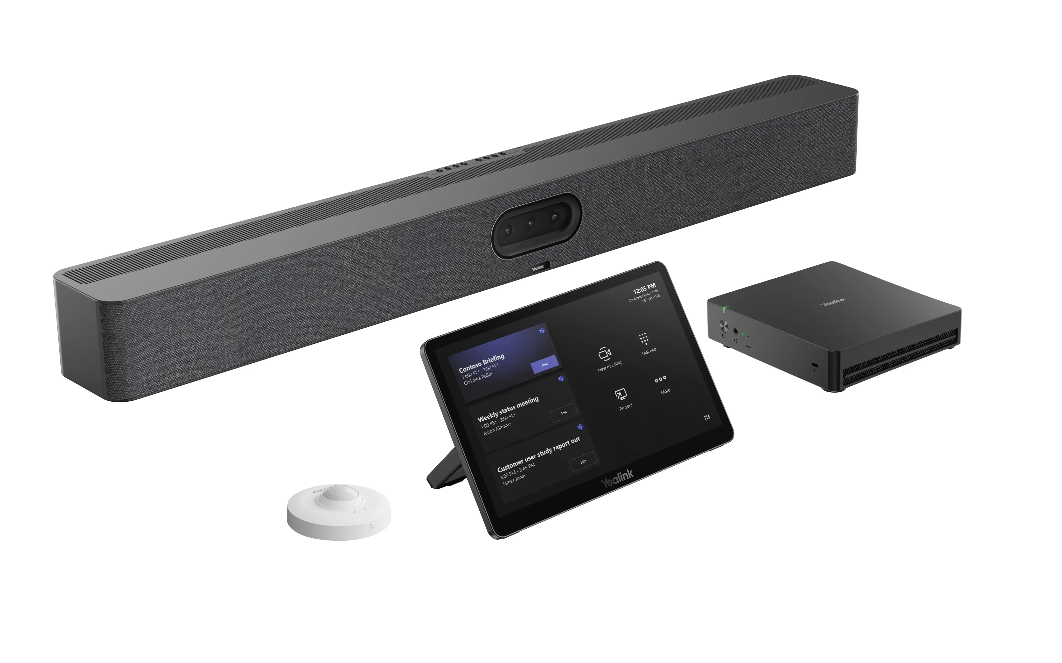 YEALINK MVC S50-C5U-000 4.gen Teams Room System, A50 videobar, MCoreKit-C5U 1103846