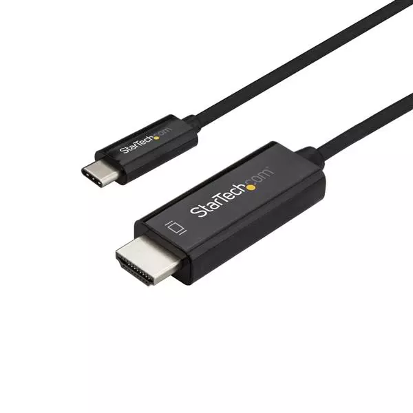 STARTECH 2 m USB-C to HDMI Cable - 4K at 60 Hz - Black CDP2HD2MBNL