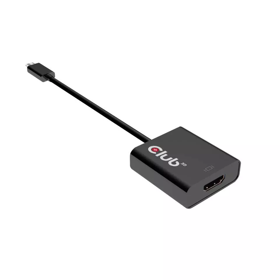 CLUB 3D Club3D USB 3.1 C to HDMI 2.0 UHD 4K 60Hz Active Adapter CAC-2504