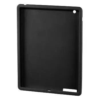 HAMA Cover iPad2 Silikon Svart . 107885