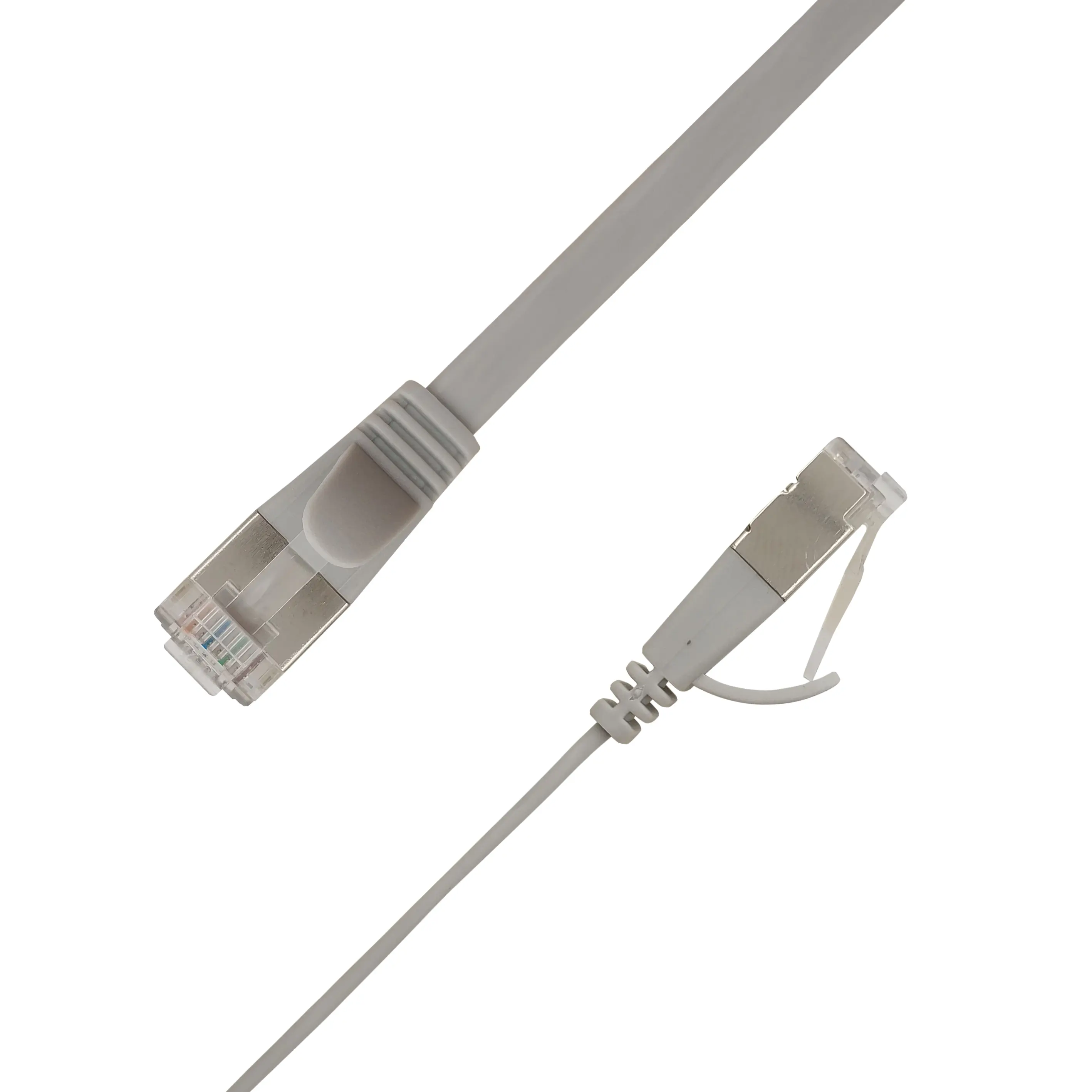 LinkIT Flat U/FTP Cat6a grey 2.5m STP-FL6A-00250-GY