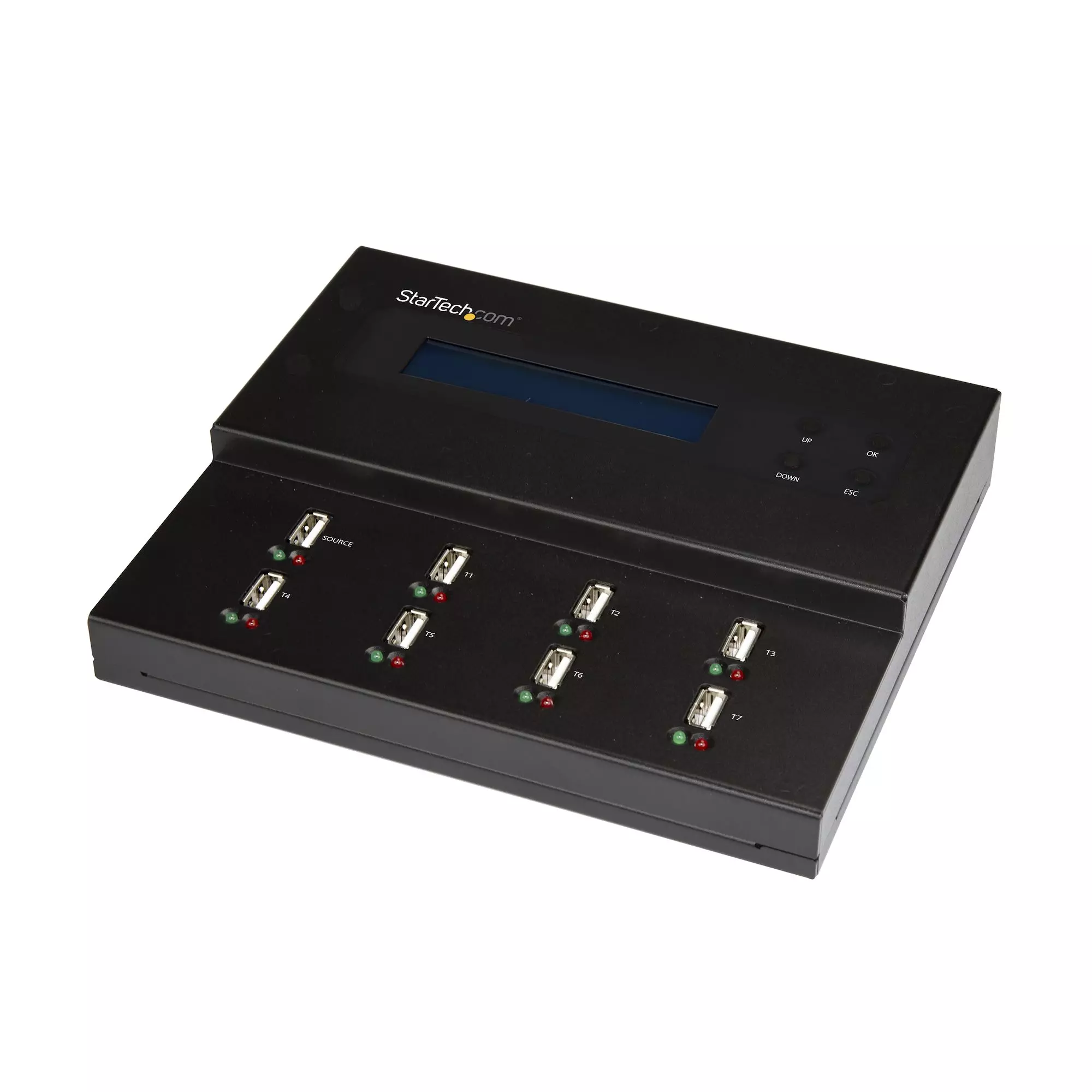 STARTECH 1:7 STANDALONE USB DUPLICATOR / ERASER -FLASH DRIVES PERP USBDUPE17