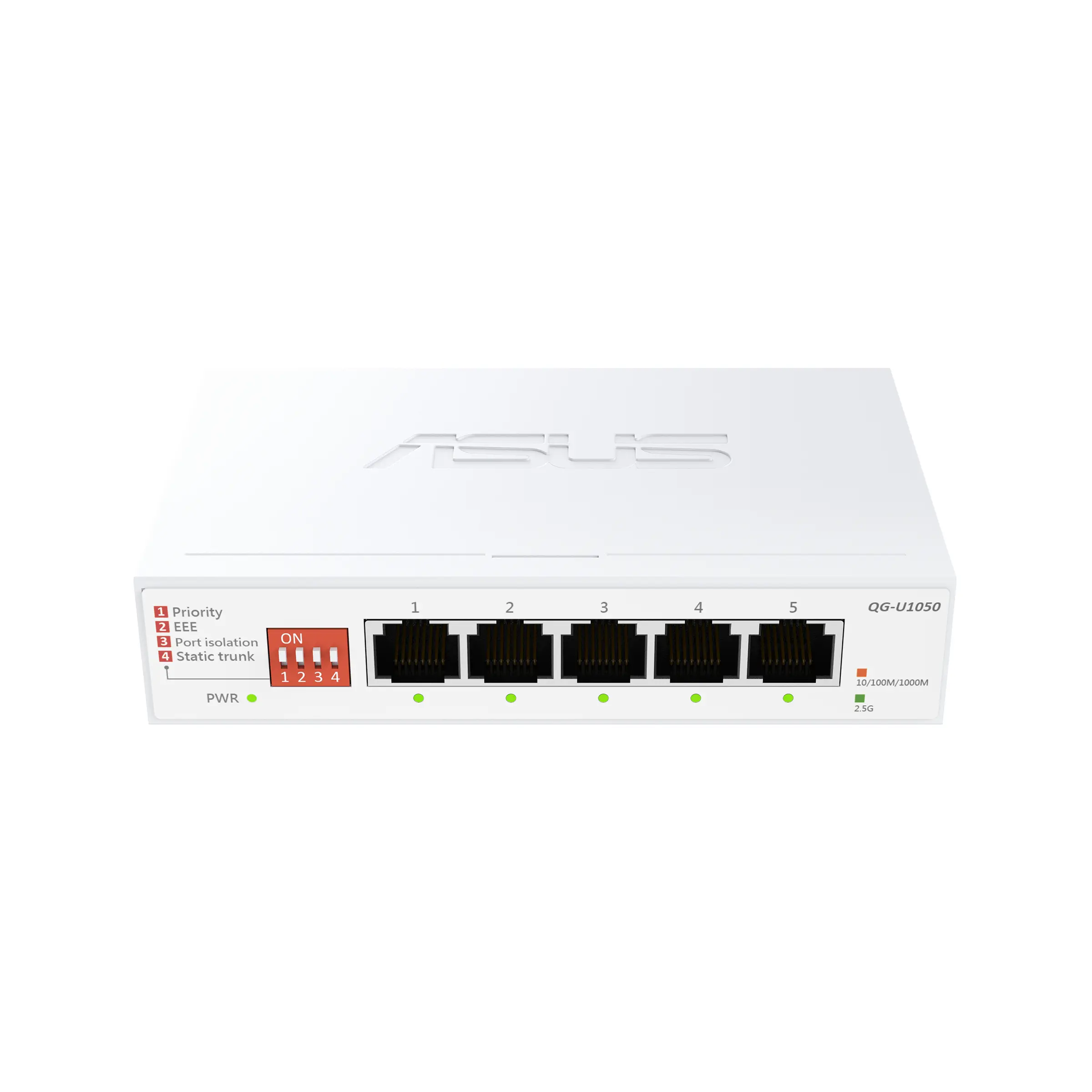 ASUS QG-U1050 5-Port 2.5G Unmanaged Network Switch 90IG09Z0-MO3B00