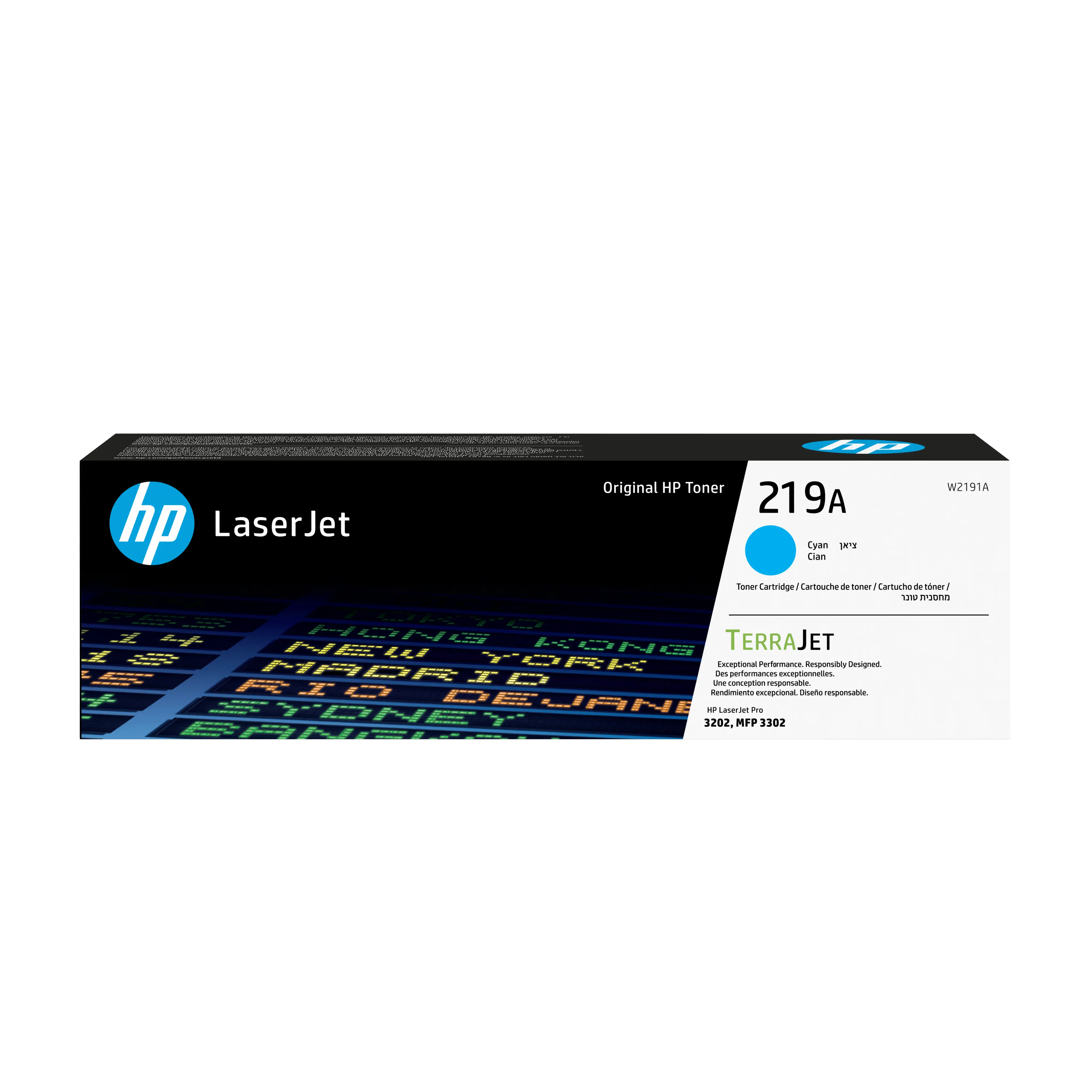 HP 219A Cyan Original LaserJet Toner Cartridge W2191A