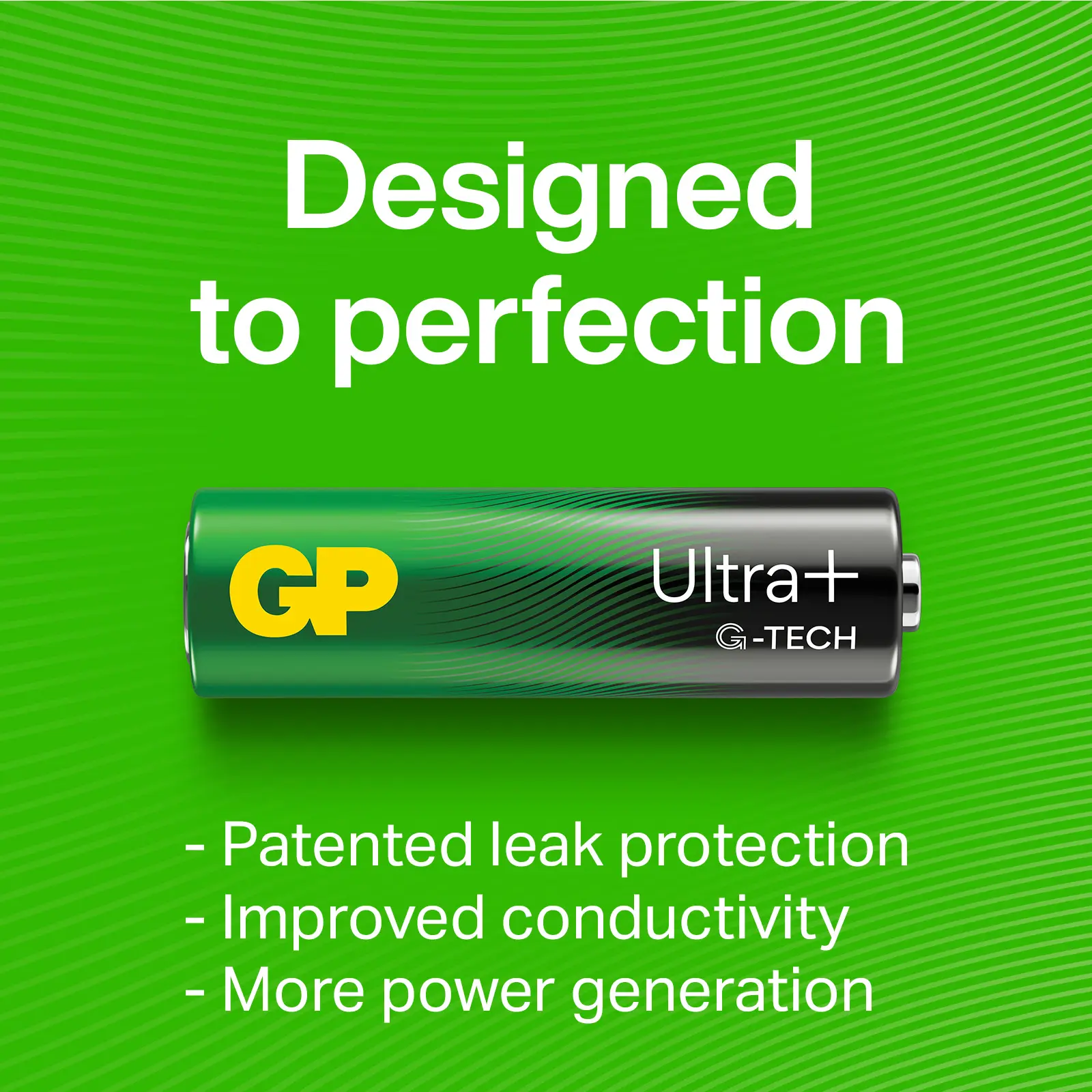 GP Battery Ultra Plus Alkaline C/LR14 2-pack GPPCA14UP027
