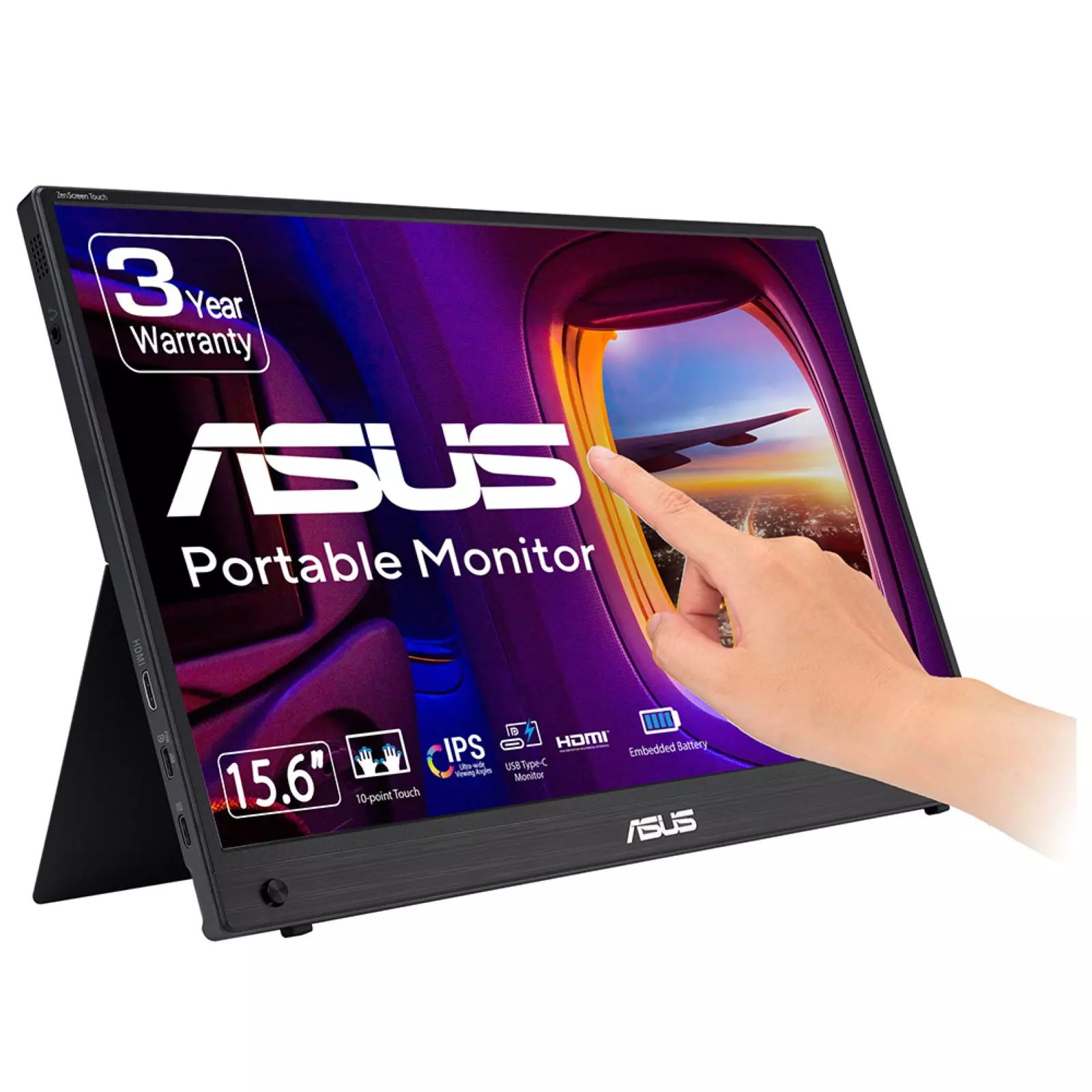 ASUS Zenscreen Mb16Amtr Computer 90LM04S0-B02170