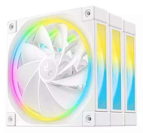 DEEPCOOL Fl12R Wh-3 In 1 Computer Case R-FL12R-WHAPN3-G