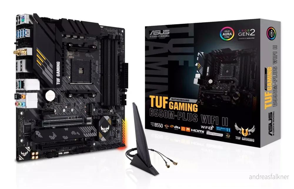 ASUS TUF GAMING B550M-PLUS WIFI II//AM4 B550 DUAL M.2 DP HDMI WI CPNT 90MB19Y0-M0EAY0