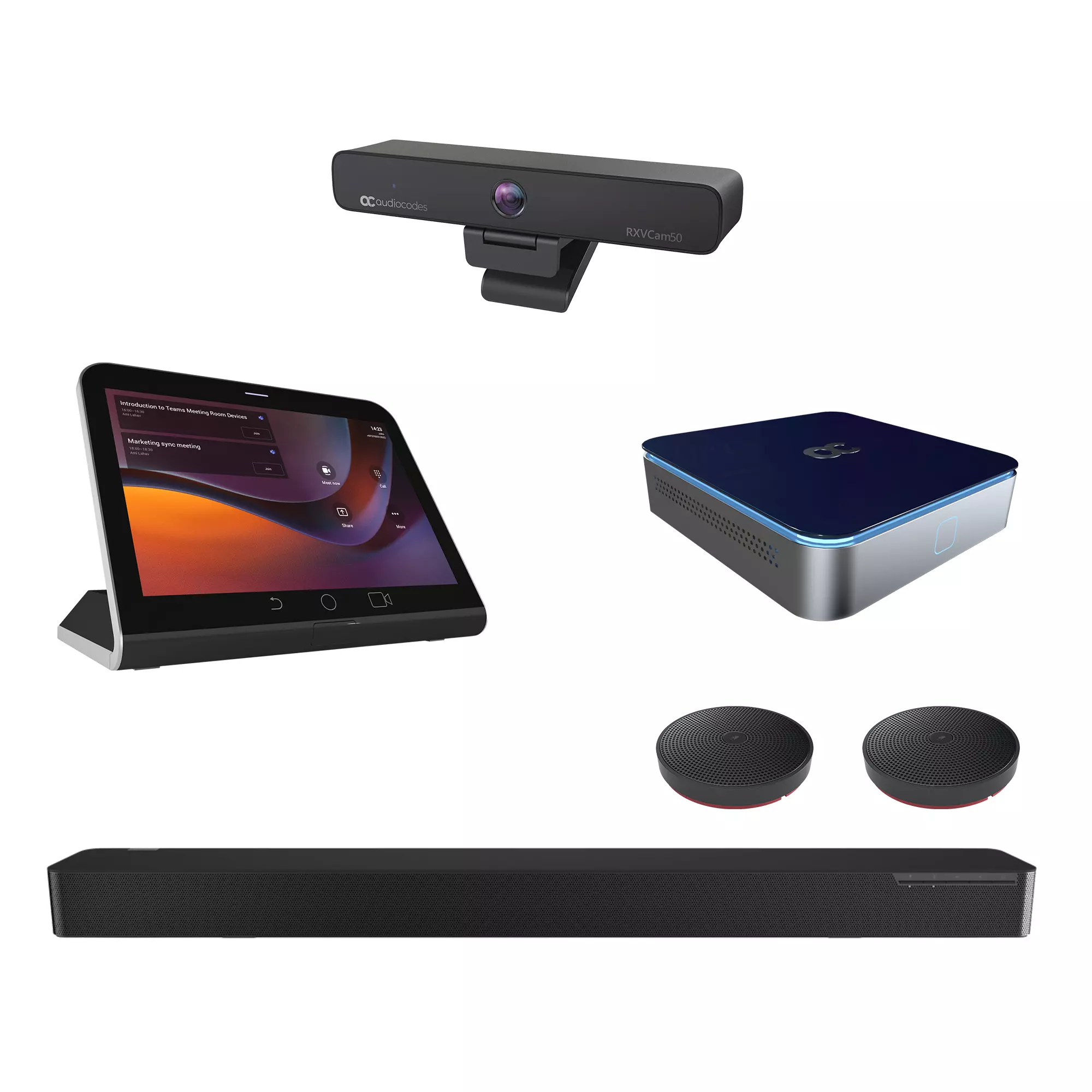 AUDIOCODES RXV200 MICROSOFT TEAMS ROOM COMPUTE BUNDLE 40 INCLUDING RX-P PERP RXV200-B40