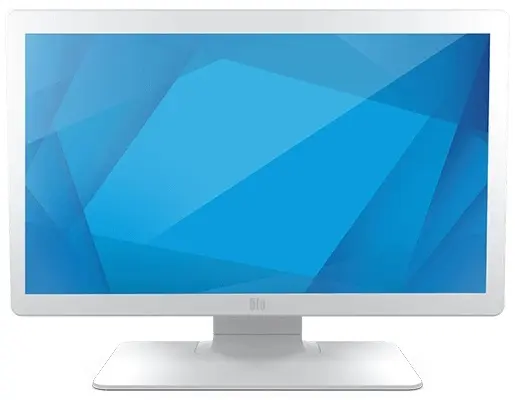 ELO 2403LM 24-inch wide LCD Medical Grade Touch Monitor, Full HD, Projected Capacitive 10-touch, DICOM 14, USB and Serial Touch Interface, Anti-glare, Zero-bezel, VGA and HDMI Video Interface, White E659395