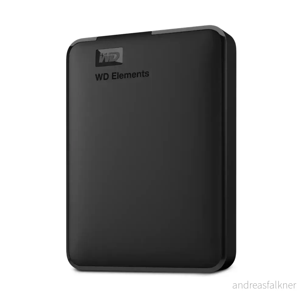 WESTERN DIGITAL HDD EXT Elements 1.5TB Black WorldWide WDBU6Y0015BBK-WESN