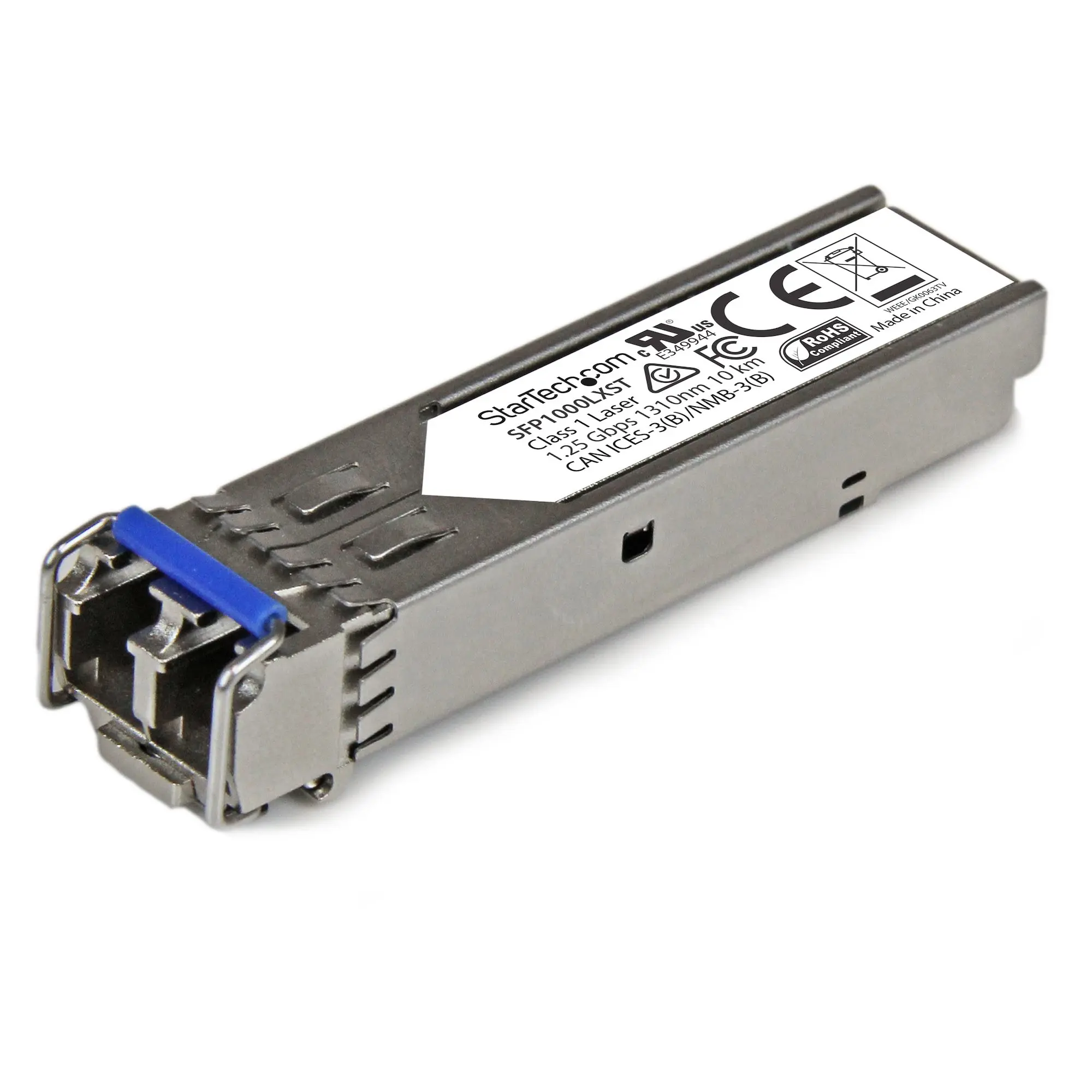 STARTECH 1000BASE-LX SFPMSA COMPLIANT 1G SFP SM LC 10 KM (6.2 MI) PERP SFP1000LXST