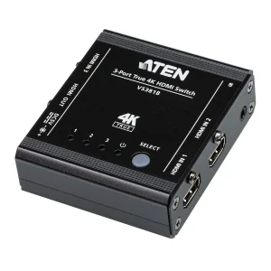ATEN 3-Port True HDMI Switch with VS381B-AT ATEN 3-Port True HDMI Switch with VS381B-AT
