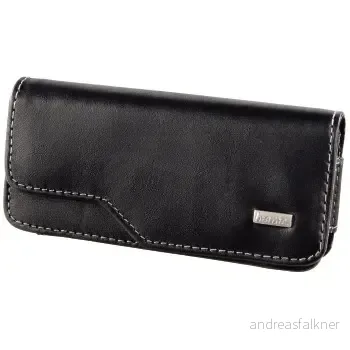 HAMA Mobilväska Life Black 2 innermått HxDxB 4,8x1,8x11,5cm 91421