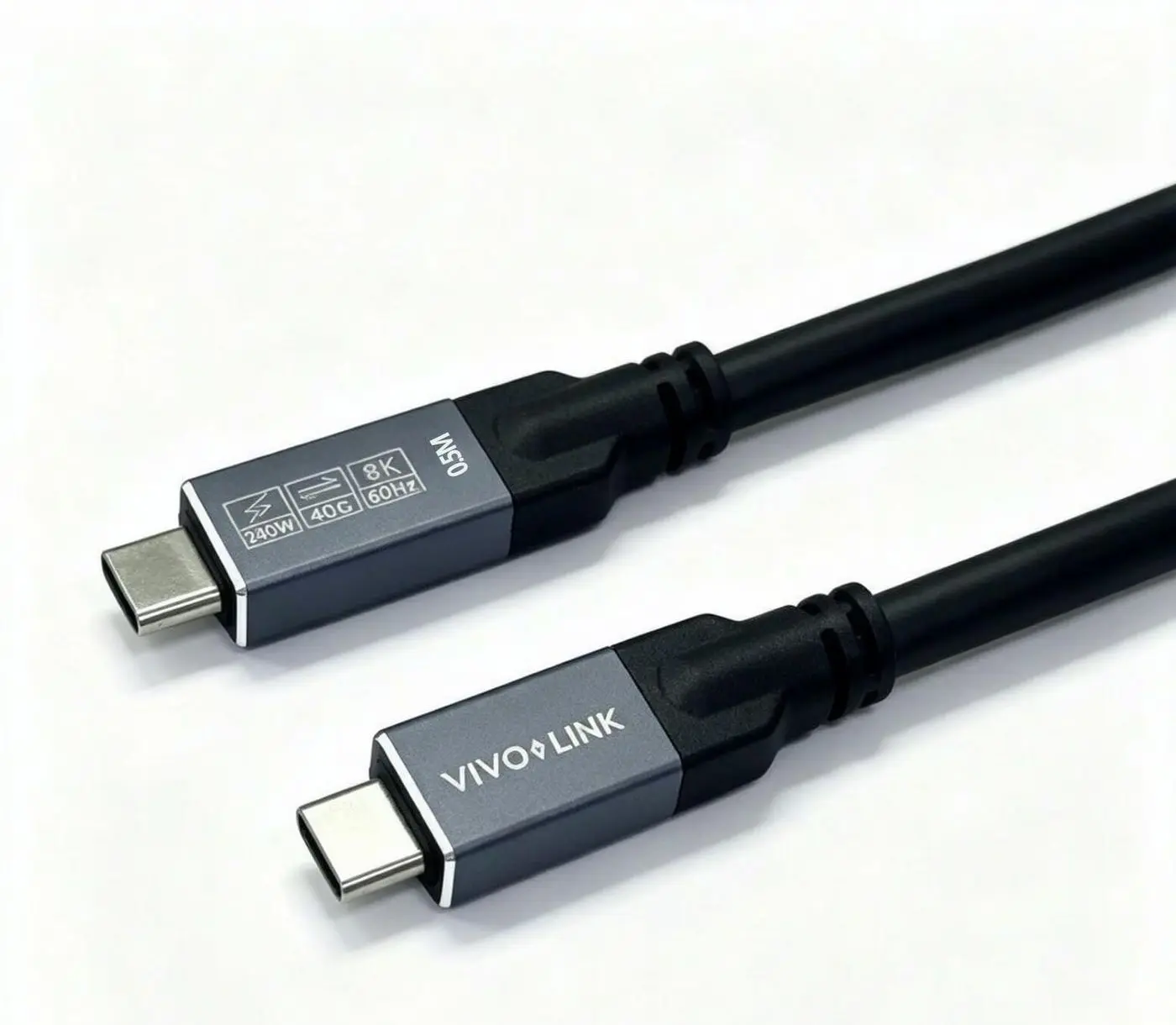 VIVOLINK USB-C to USB-C Cable 0.5m - PROUSB4MM0.5