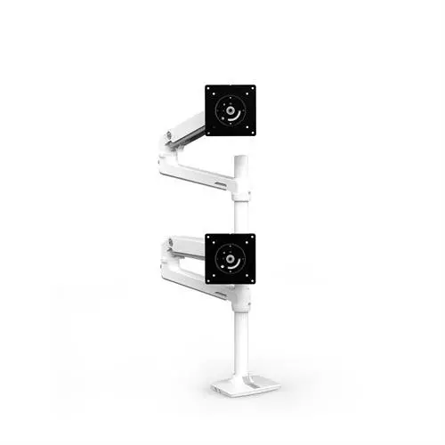 ERGOTRON LX DUAL STACKING ARM TALL POLE BWT 45-509-216 ERGOTRON LX DUAL STACKING ARM TALL POLE BWT 45-509-216