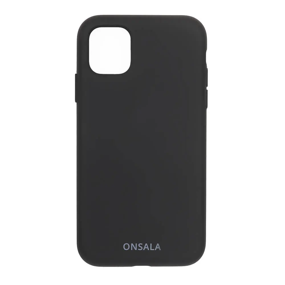 ONSALA Mobilskal Silicone Black iPhone 11 Pro 664016