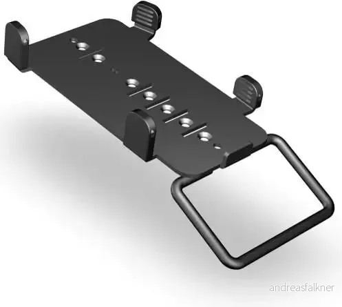 ERGONOMIC SOLUTIONS PAX Q25 MultiGripÉ (with handle) - BLACK PAX025-MH-02