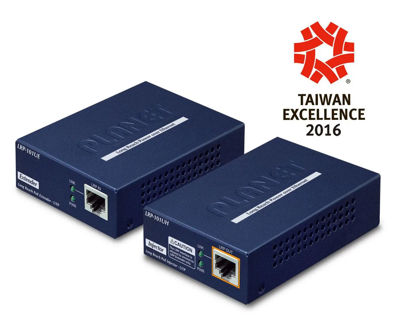 PLANET PoE Extender Kit - 500 m IEEE802.3af/at 25W LRP-101U-KIT