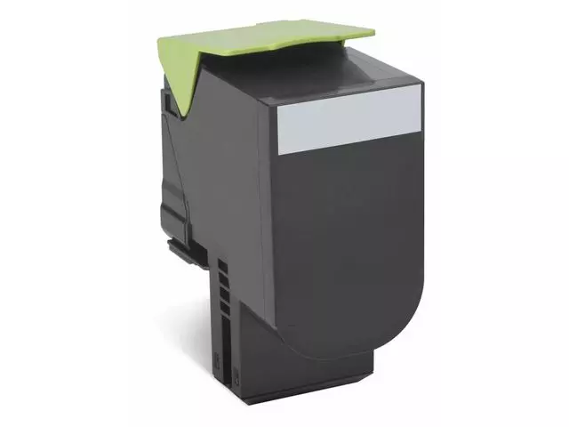 LEXMARK 802K toner cartridge black low capacity 1.000 pages 1-pack return program 80C20K0