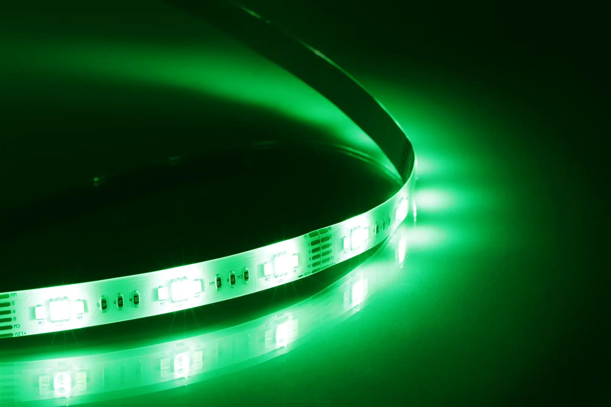 DELTACO LED strip extender, 1m, RGB, 2700K-6500K SH-LSEX1M