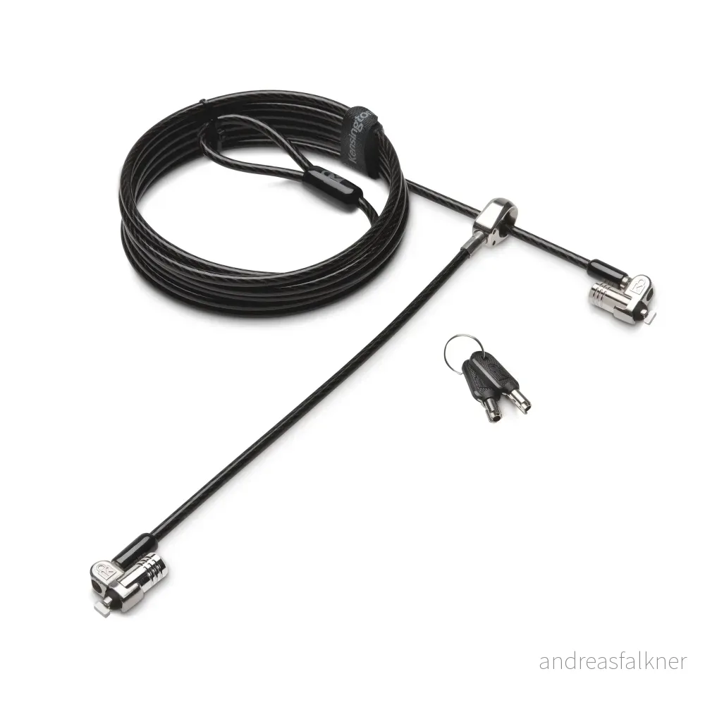 KENSINGTON Twin MicroSaver 2.0 Keyed Lock K65048WW