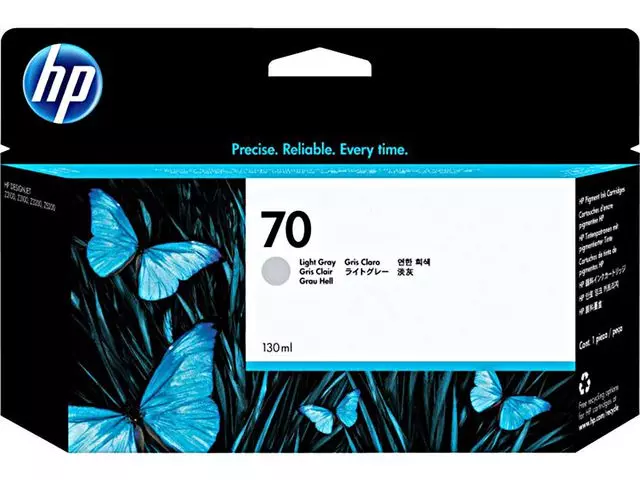 HP 70 130 ml lys grå blekkpatron C9451A