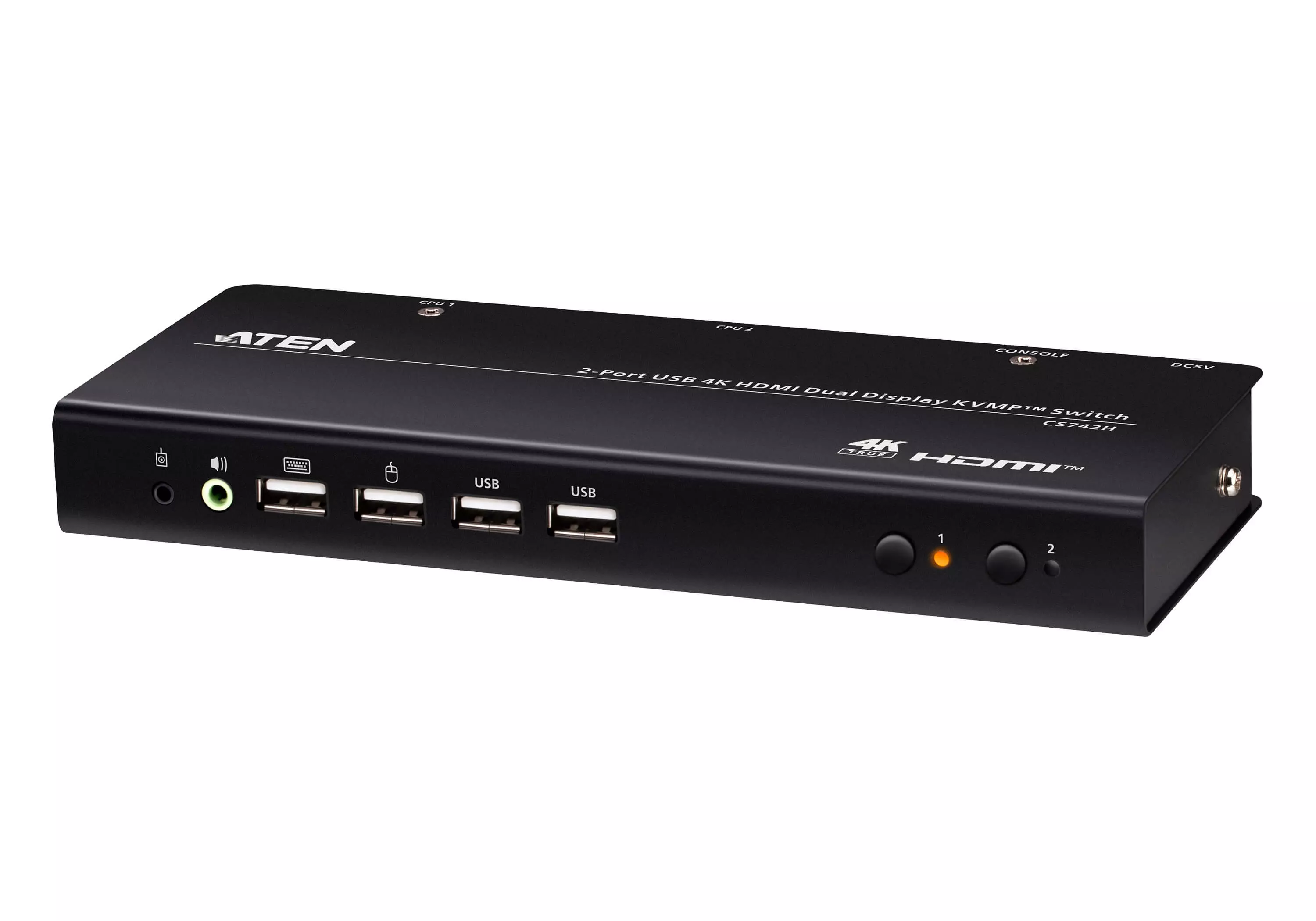 ATEN 2-Port USB 4K HDMI CS742H-AT-G