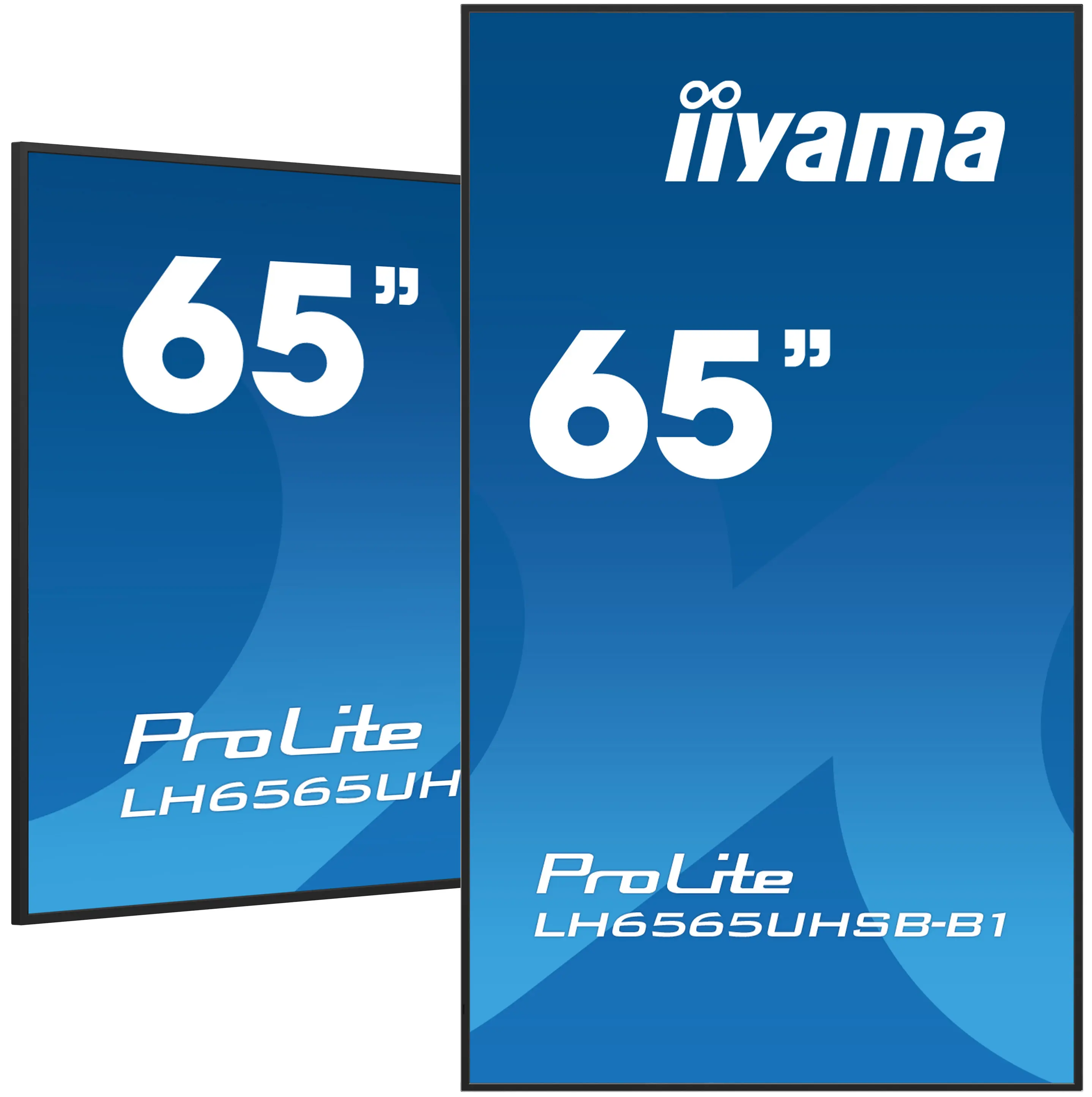 IIYAMA 65" 3840x2160, UHD IPS panel LH6565UHSB-B1