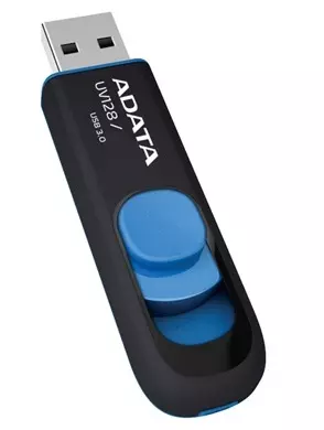 A-DATA 32GB USB Stick UV128 USB 3.0 black/blue AUV128-32G-RBE
