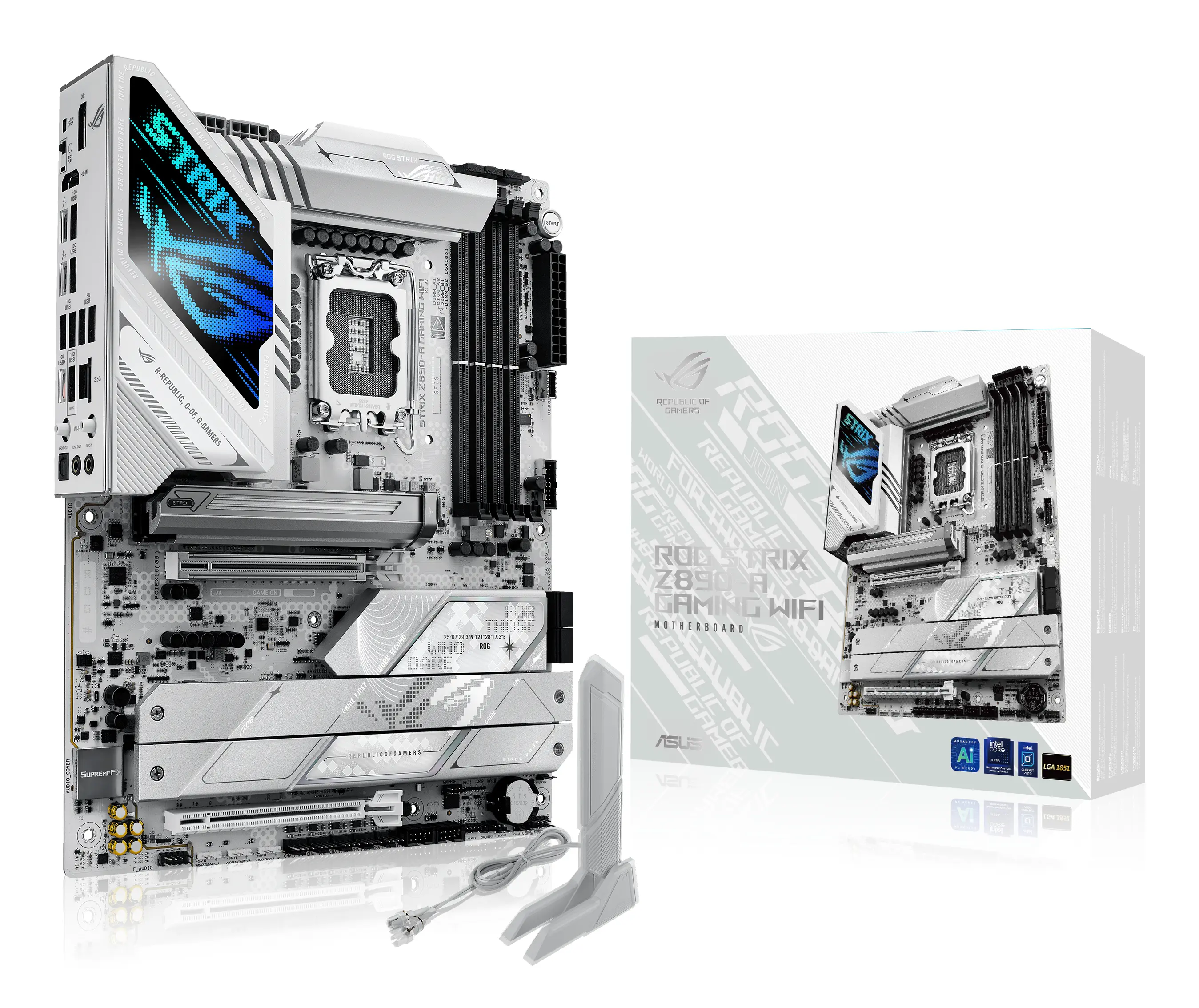 ASUS ROG STRIX Z890-A GAMING WIFI (ATX, Z890, LGA 1851, DDR5) 90MB1I90-M0EAY0