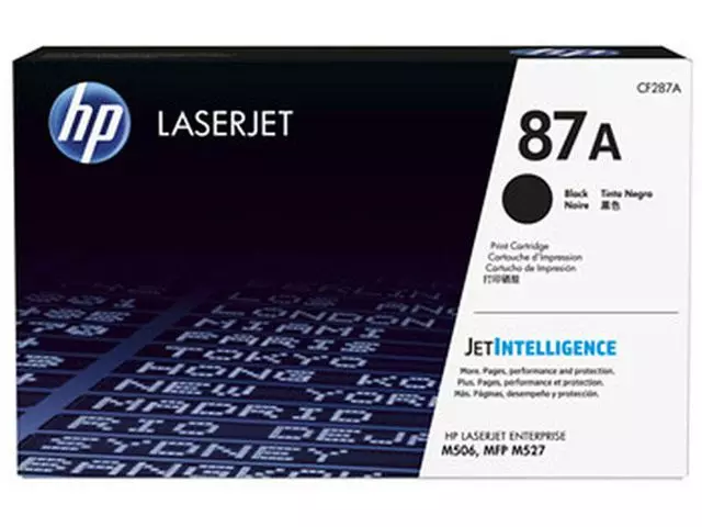 HP original Toner cartridge CF287A black CF287A
