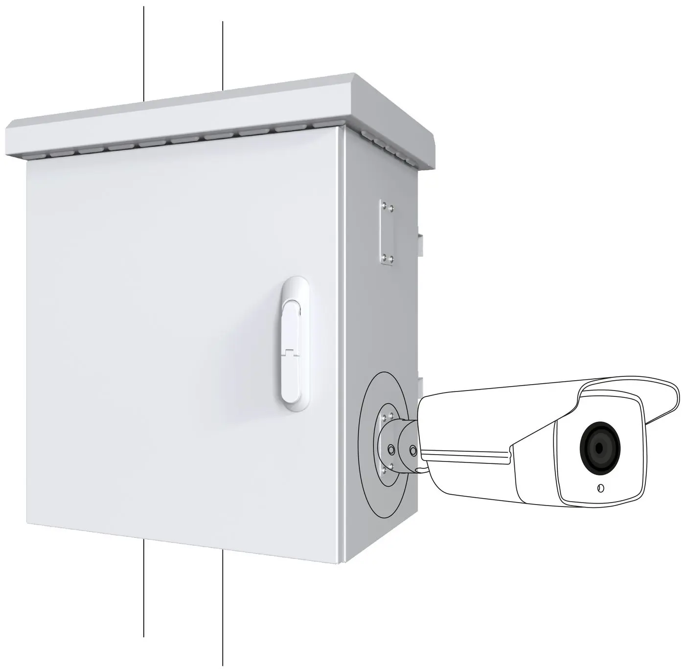 LANVIEW Maxi Classic Pole Mounted RCCTV004