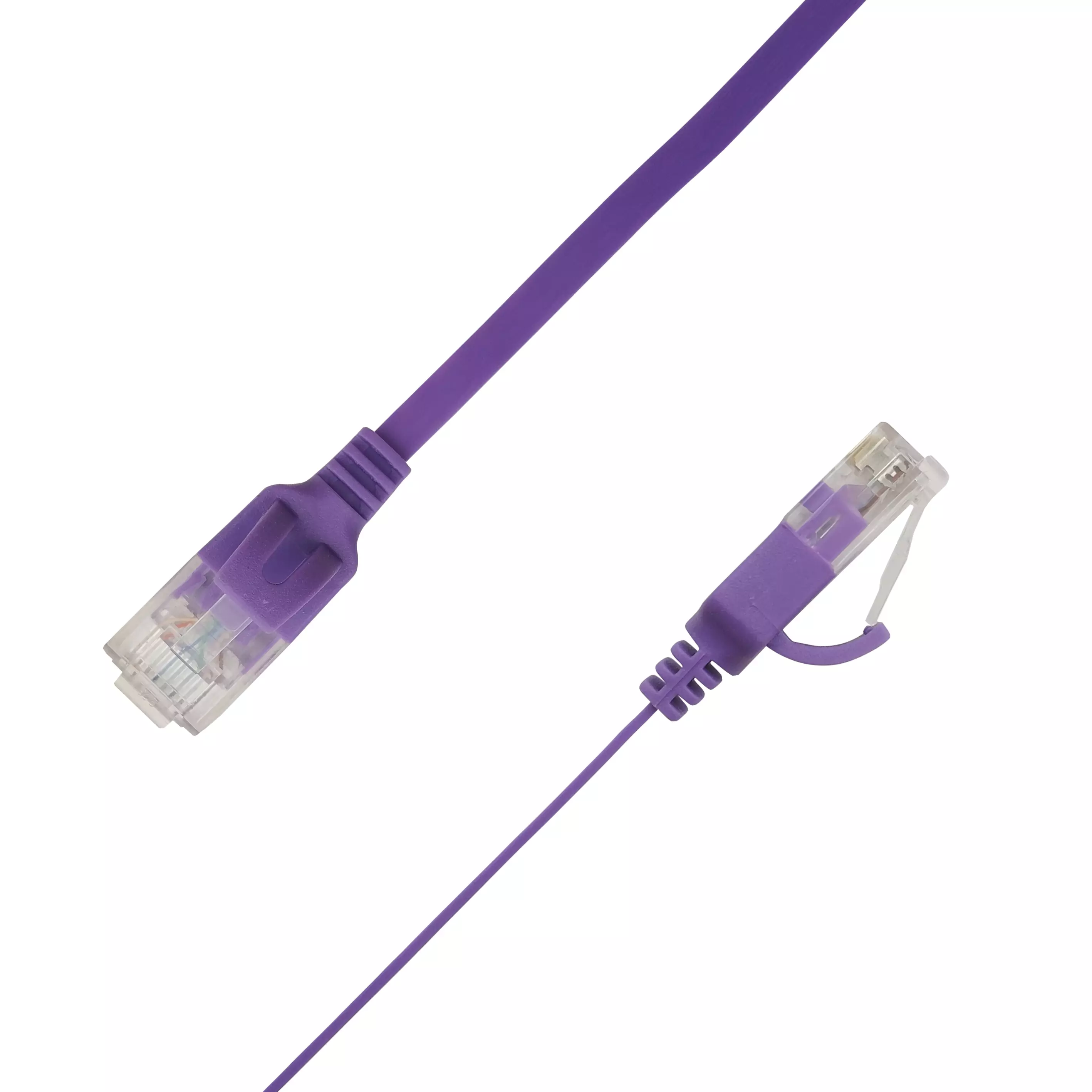 LinkIT Flat U/UTP Cat6a purple 2.5m UTP-FL6A-00250-PU