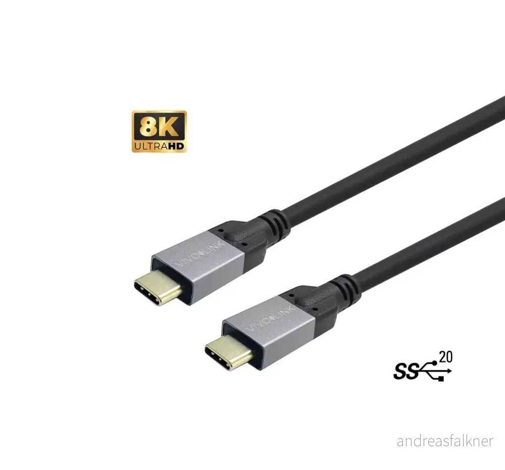 VIVOLINK USB-C to USB-C Cable 5m PROUSBCMM5