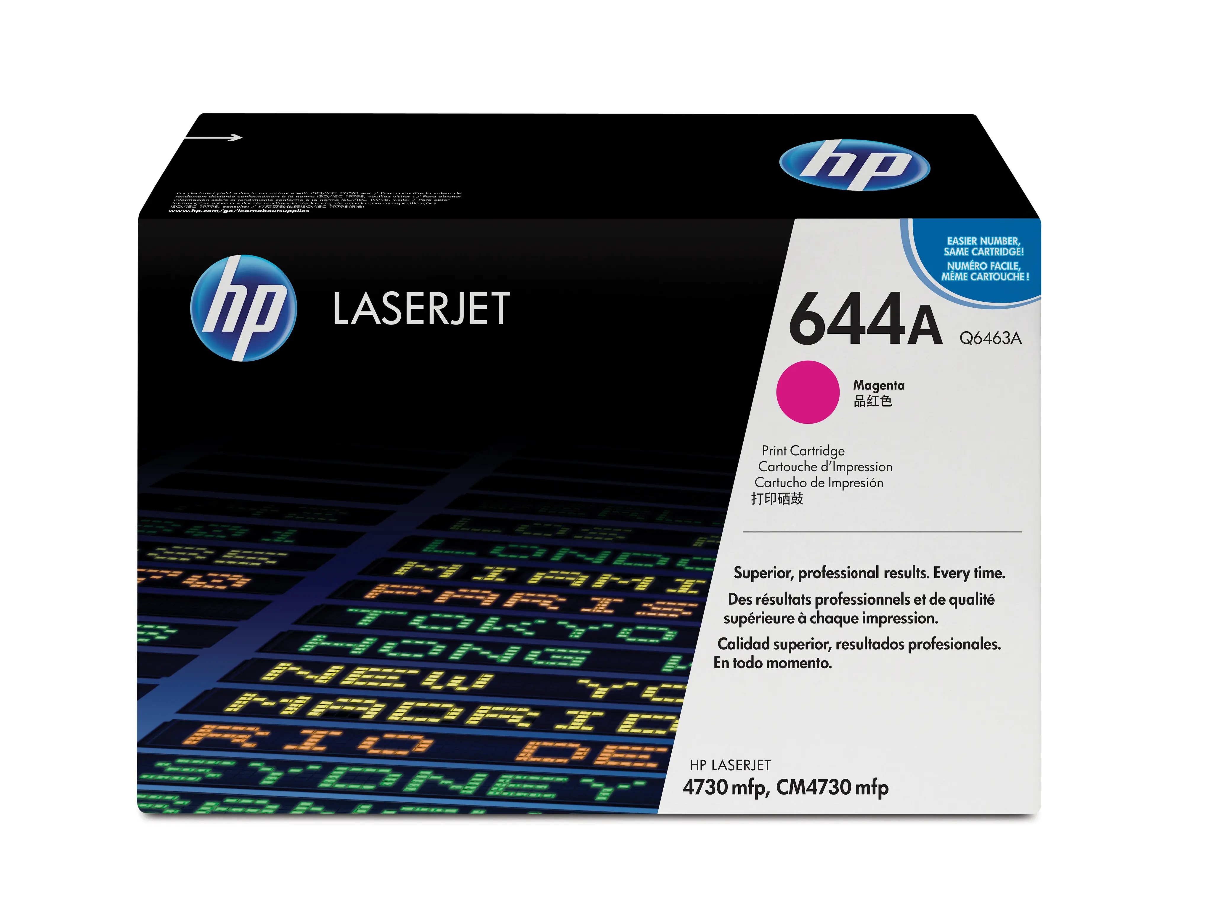HP 644A magenta original LaserJet-tonerkassett Q6463A