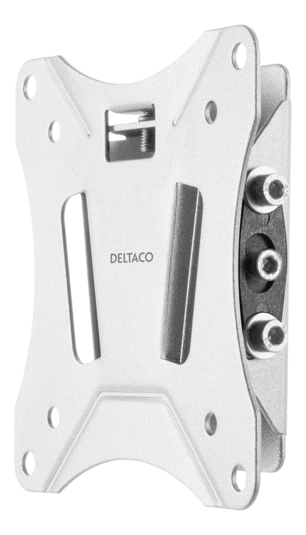 DELTACO Office Wall mount VESA 75x75, 100x100 White ARM-0510