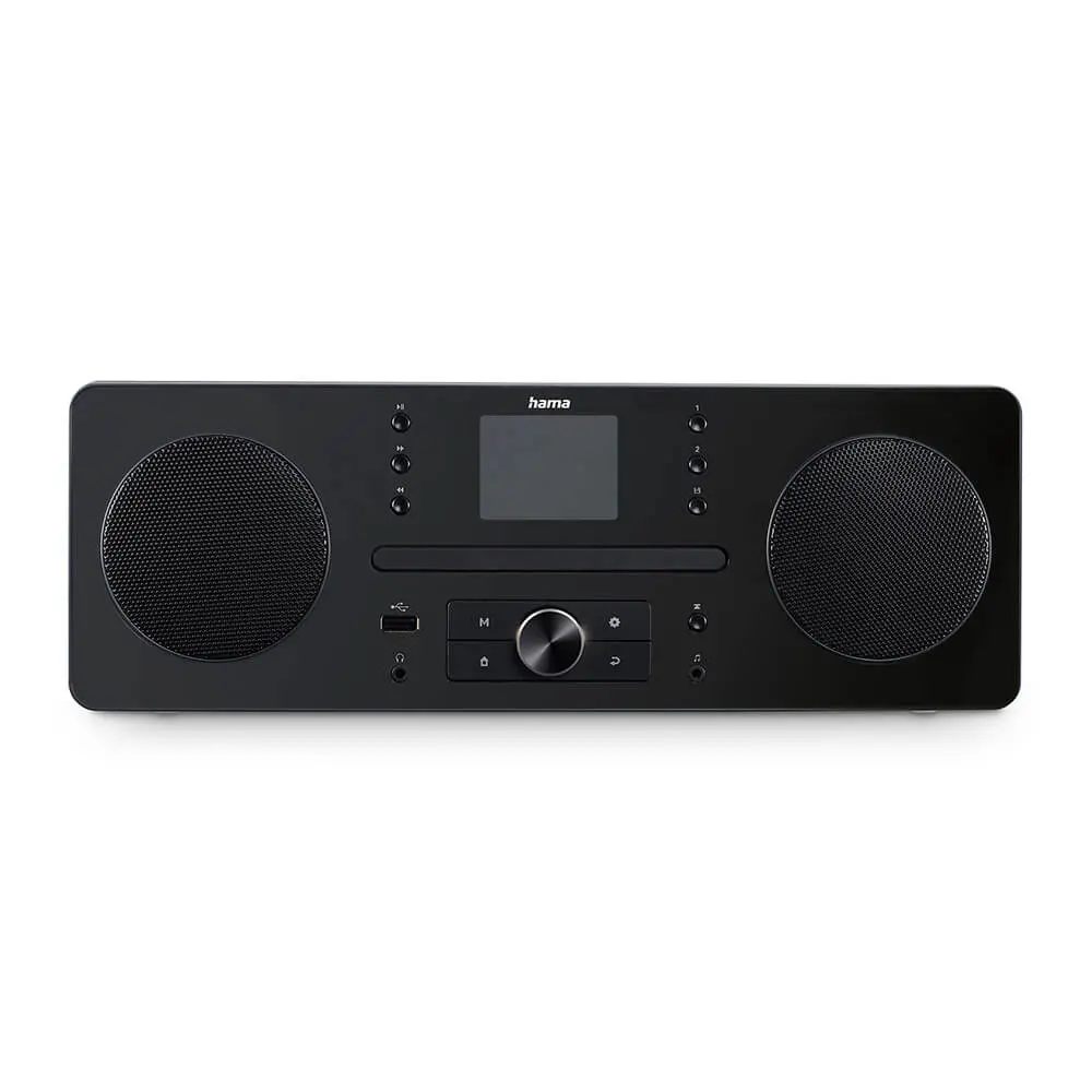 HAMA Radio FM/DAB+/CD/BT DR1560CBT Black 00054254