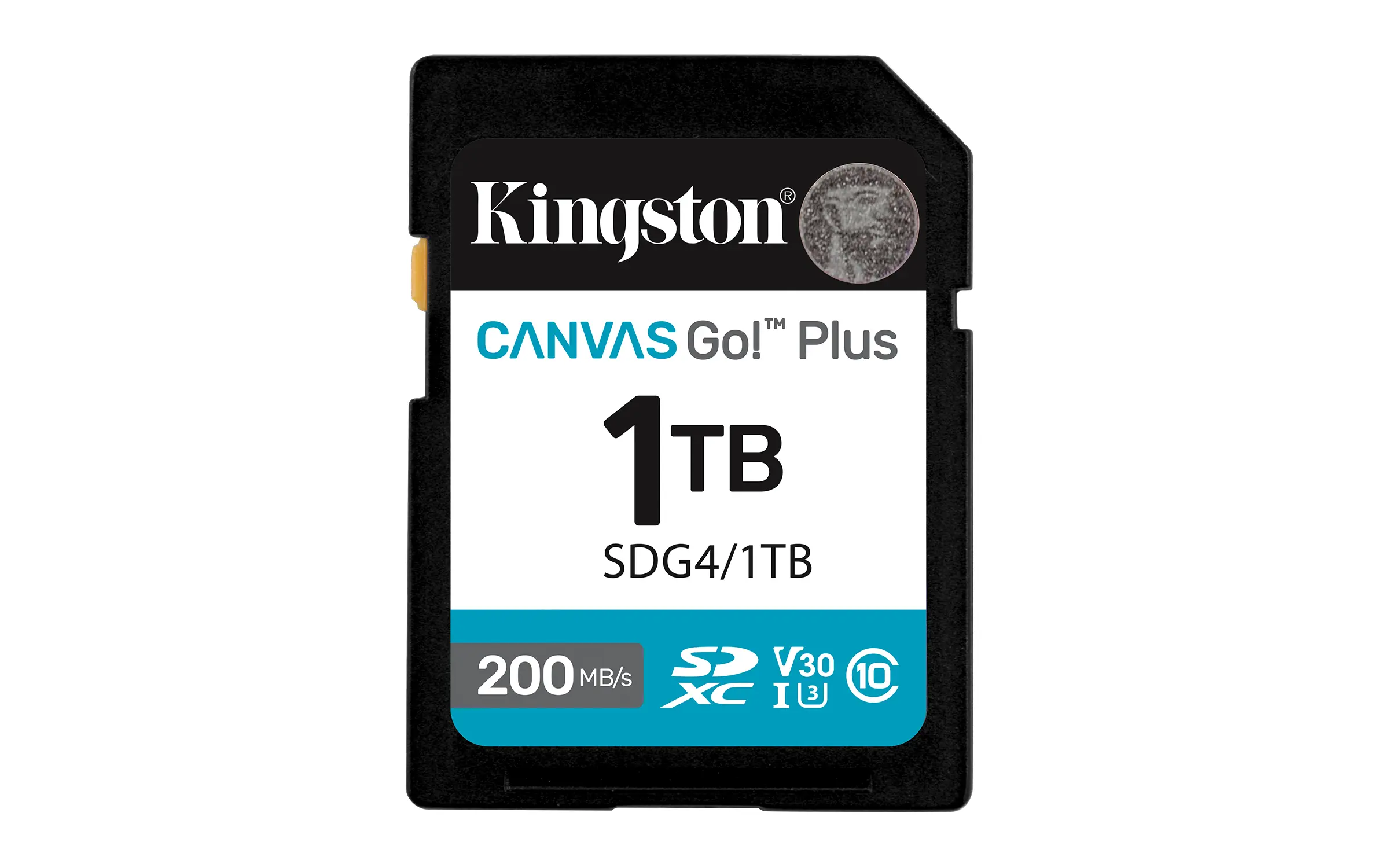 KINGSTON 1TB SDXC Canvas Go Plus Gen4 200MB/s C10 UHS-I U3 V30 SDG4/1TB