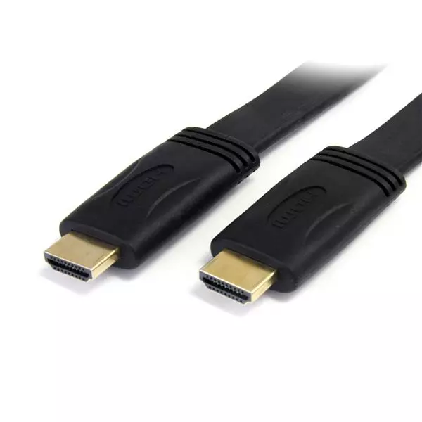 STARTECH 5m Flat High Speed HDMI Cable with Ethernet - Ultra HD 4k x 2k - M/M HDMM5MFL