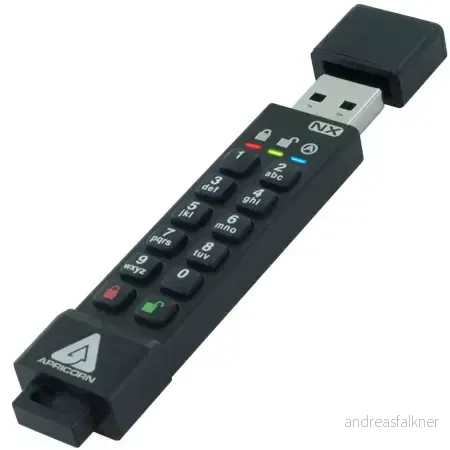 APRICORN 64GB AES XTS Secure 256-bit ASK3-NX-64GB