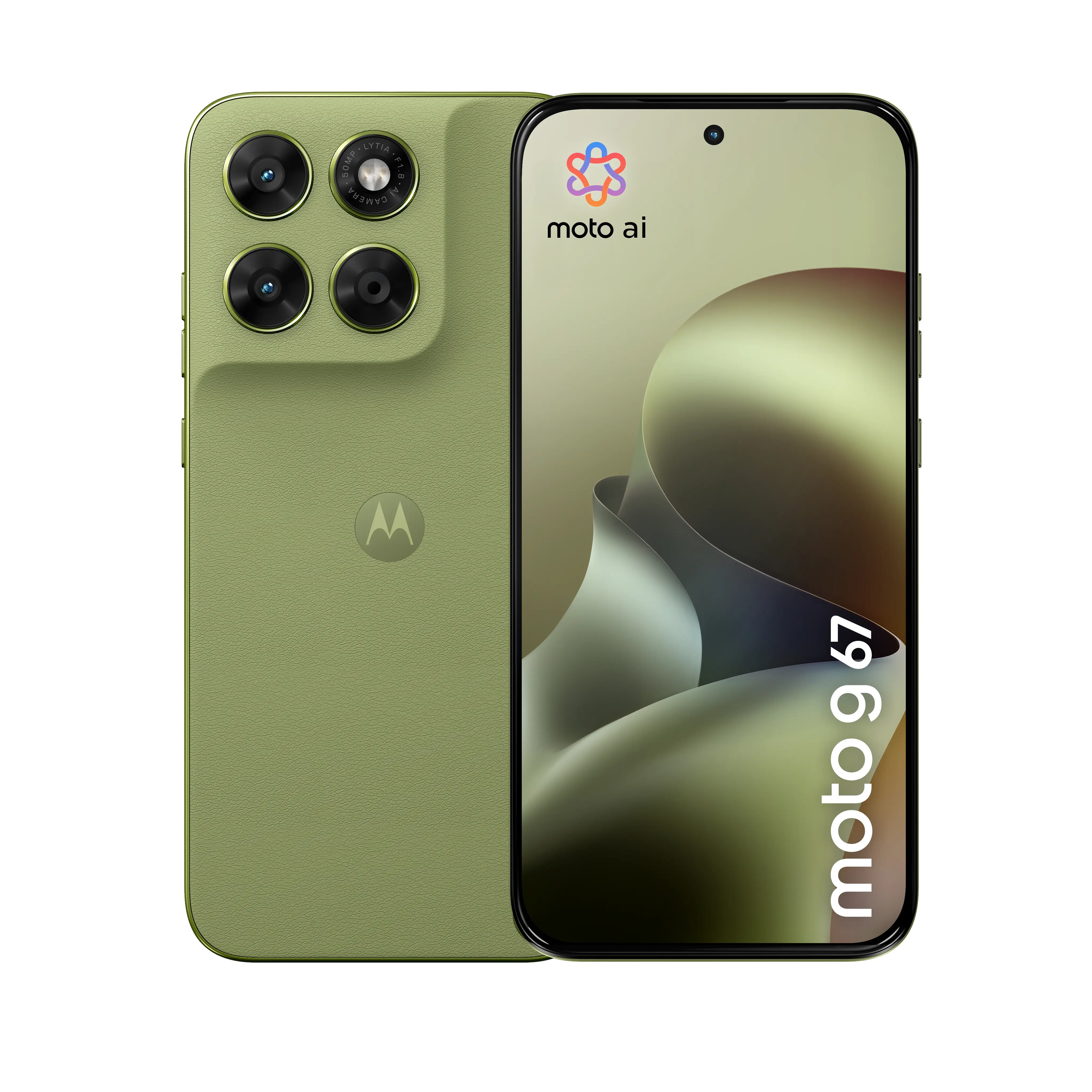 MOTOROLA G67 4GB 128GB XT2621-2 6.78inch pOLED 1600nits IP64 MIL-STD DS 5200mAh 30W TC Nile Green PBAU0003SE